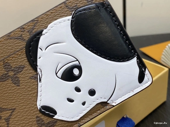 VUITTON HOLDER-11*7*0.5cm CARD LOUIS 0411